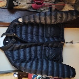 Black bomber Moncler jacket